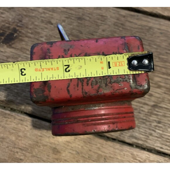 Vintage Niagra “Electric Lantern " Searchlight Red Flashlight Train Lamp Antique - Picture 4 of 9